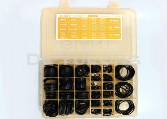 30 - 90 Shore O Ring Box Hitachi Excavator Seal Ex 383 Pcs Low Temperature Resistance