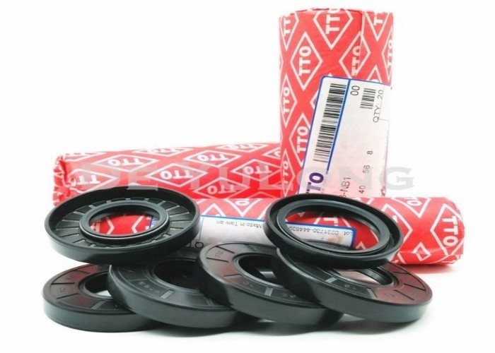 Resistencia de la temperatura del cielo y tierra del sello de aceite del OEM TC TTO para los motores de automóvil